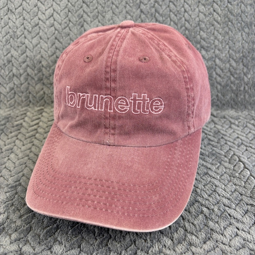Friday + Saturday Brunette Baseball‎ Cap Mauve Pink Port Authority Dad Hat